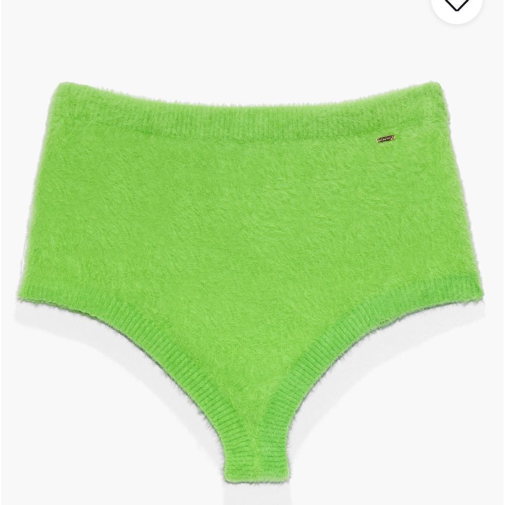 Savage x Fenty Fluff‎ It Up Booty Short Kelly Green 3X NWT IN PACKAGING